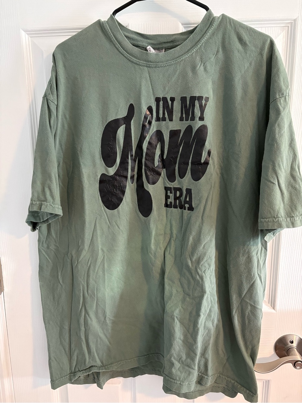 Comfort Colors Sage Green "In My Mom Era" Graphic Tee